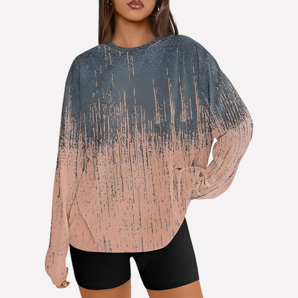 Women's Oversized Long Sleeve Shirt
