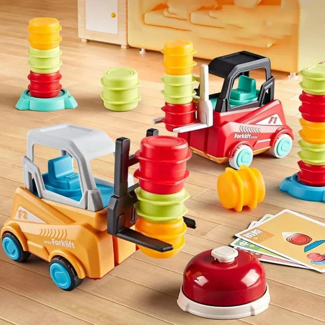 Forklift Frenzy | Stacking and Matching Skills