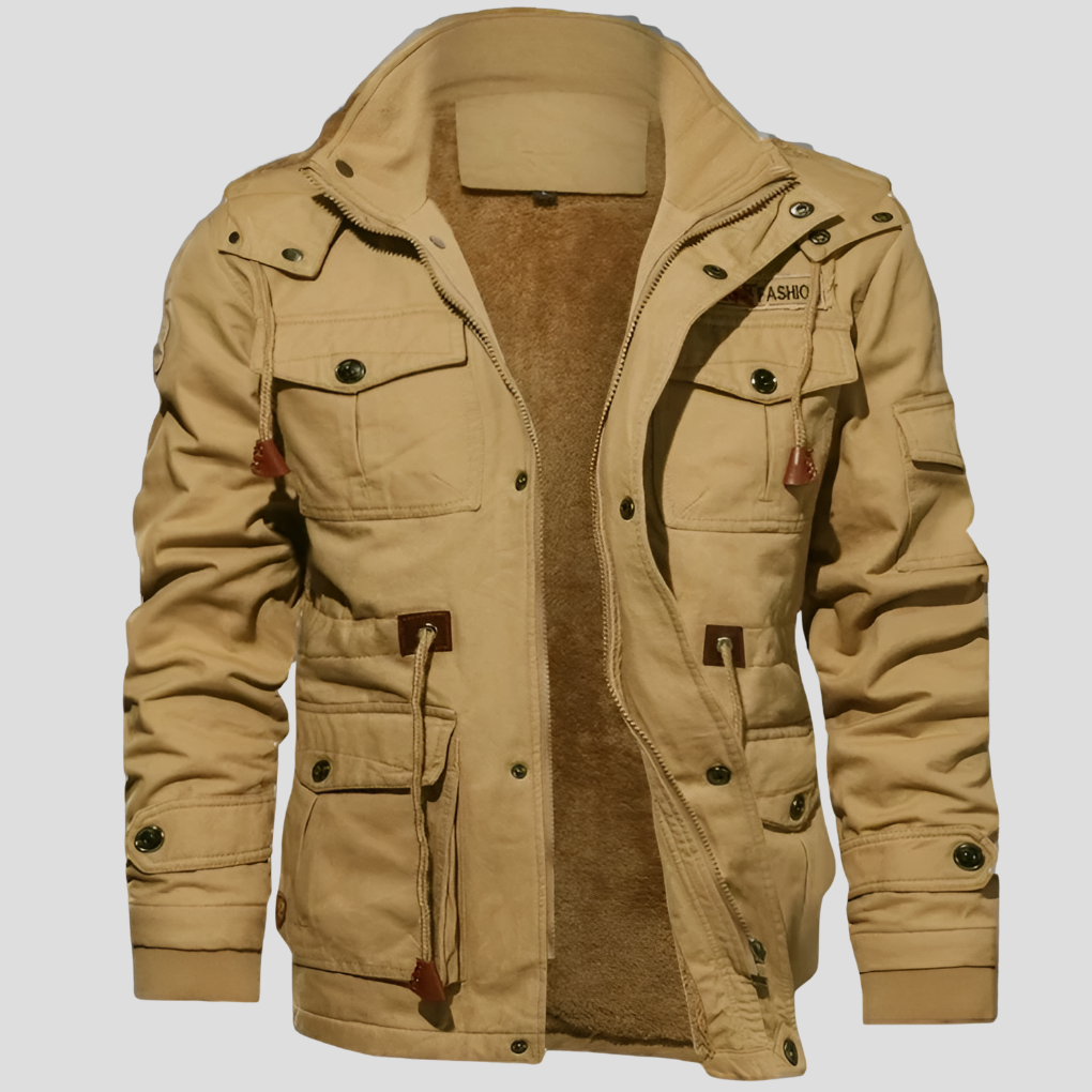 Robust Men's Jacket, Windproof and Warm