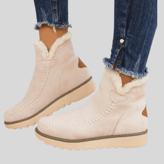 Botines de invierno aislados para mujer