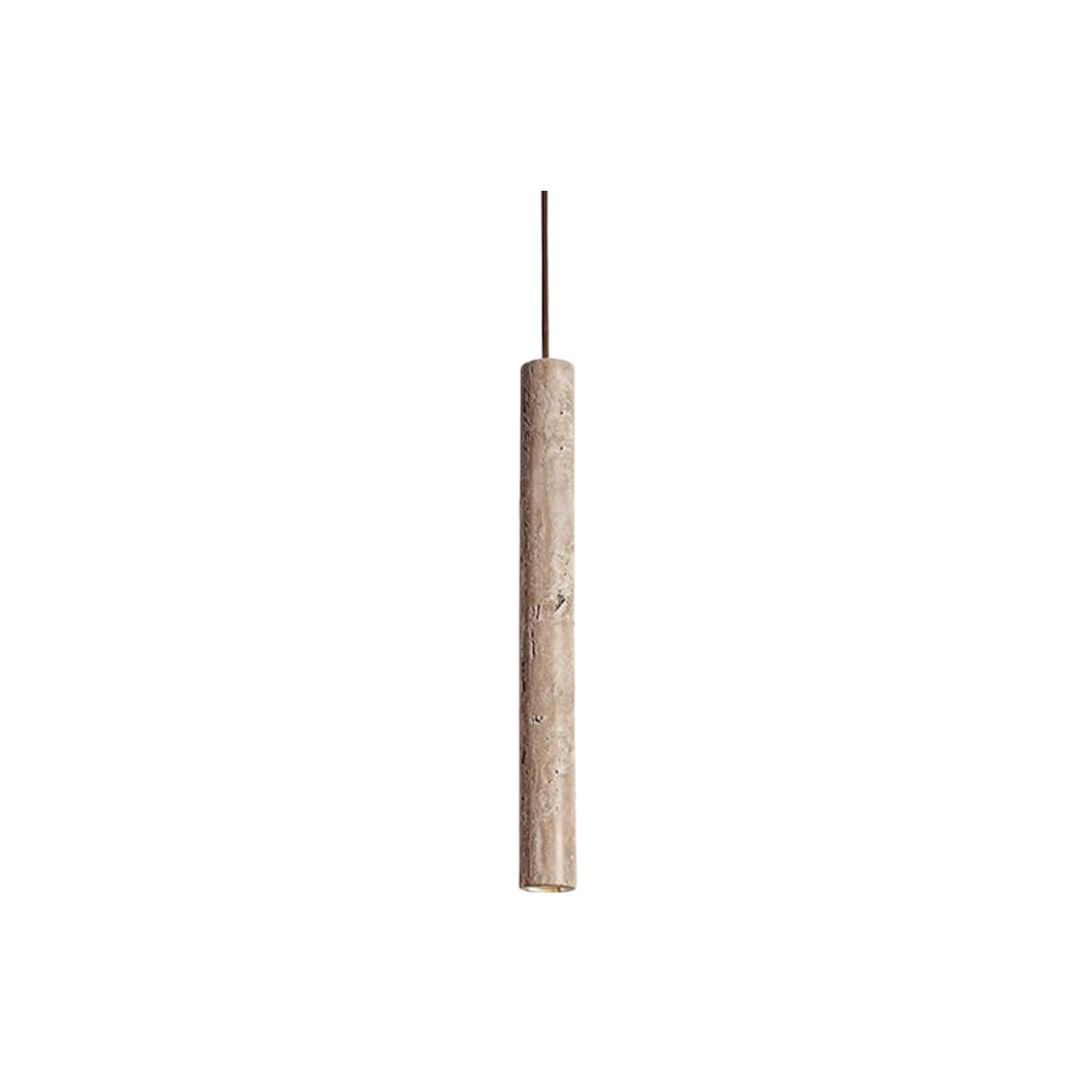 Travertijnen hanglamp - Luxe en elegantie