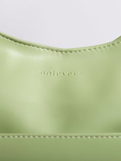 Minimalist Vegan Empty Hobo Shoulder Bag