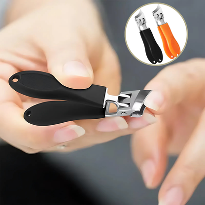 Nail Clipper | Extra Wide Opening, Stainless Steel | Precise, Anti-Splash