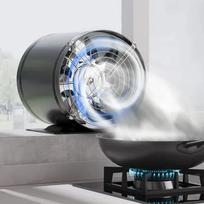 Extractor de aire silencioso para cocina y hogar