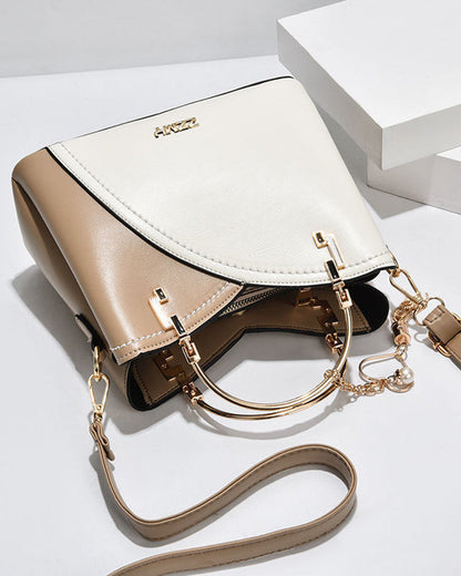 Elegante geräumige Handtasche mit zwei Tragevarianten – Erin