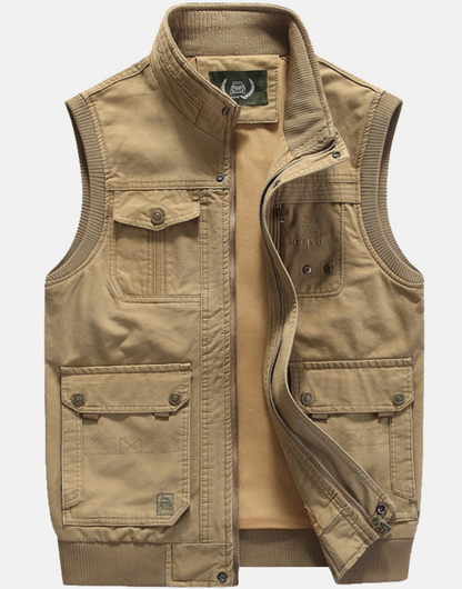 Utility-Weste für Herren mit mehreren Taschen