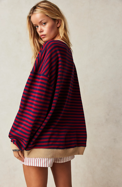 Mare - Striped oversized sweater