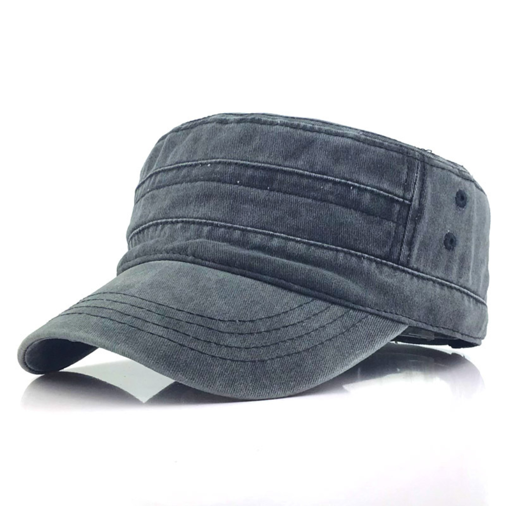 Retro army cap for men