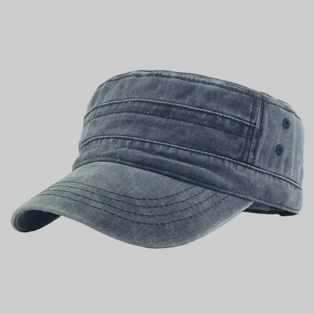 Retro Army Beanie for Men – Classic Military Style with Modern Accents