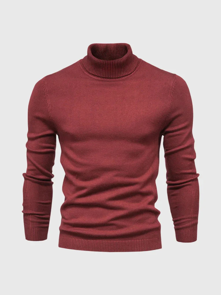 Men's Roll Neck Jumper – Warm and Stylish for Cold Days