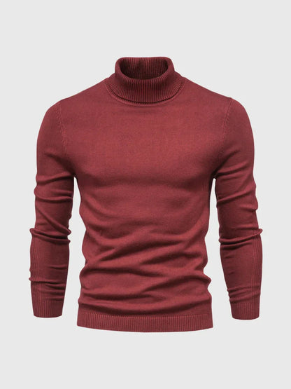 Men's Roll Neck Jumper – Warm and Stylish for Cold Days