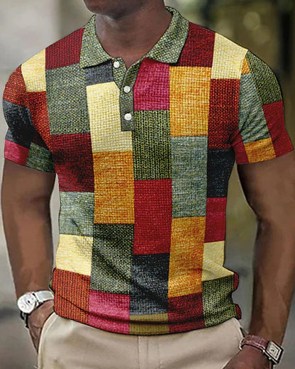 Men's Polo with Pattern - Ryan
