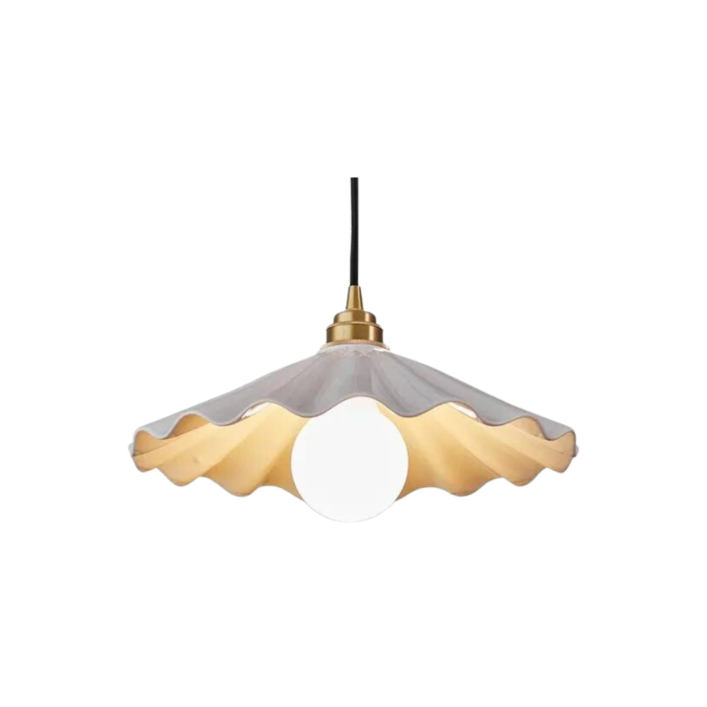 Japandi Ceramic Pendant Light – Minimalist and Elegant