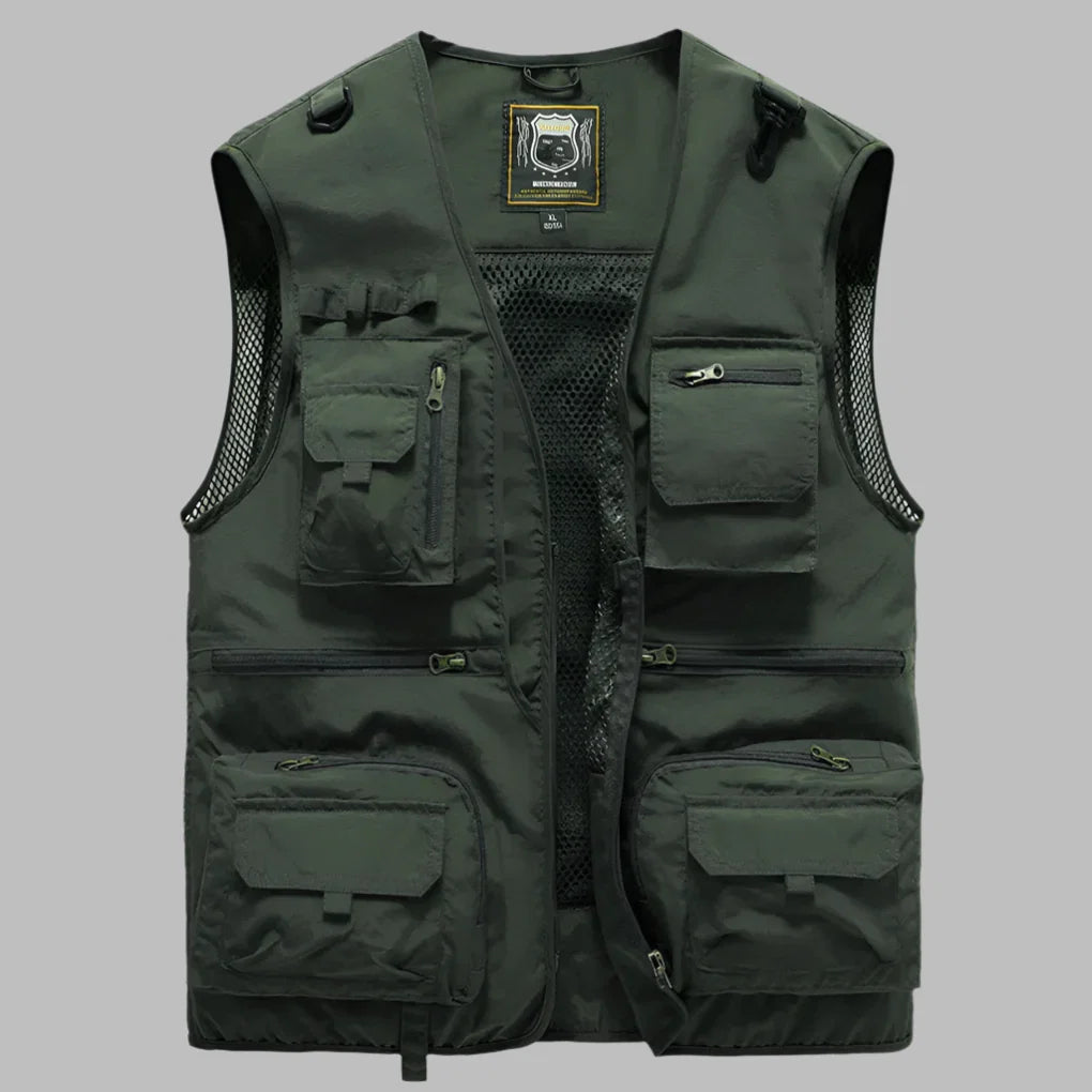 Multi-Pocket Summer Vest