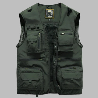 Multi-Pocket Summer Vest