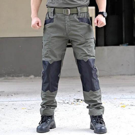 Reflective Work Trousers with Knee Protection