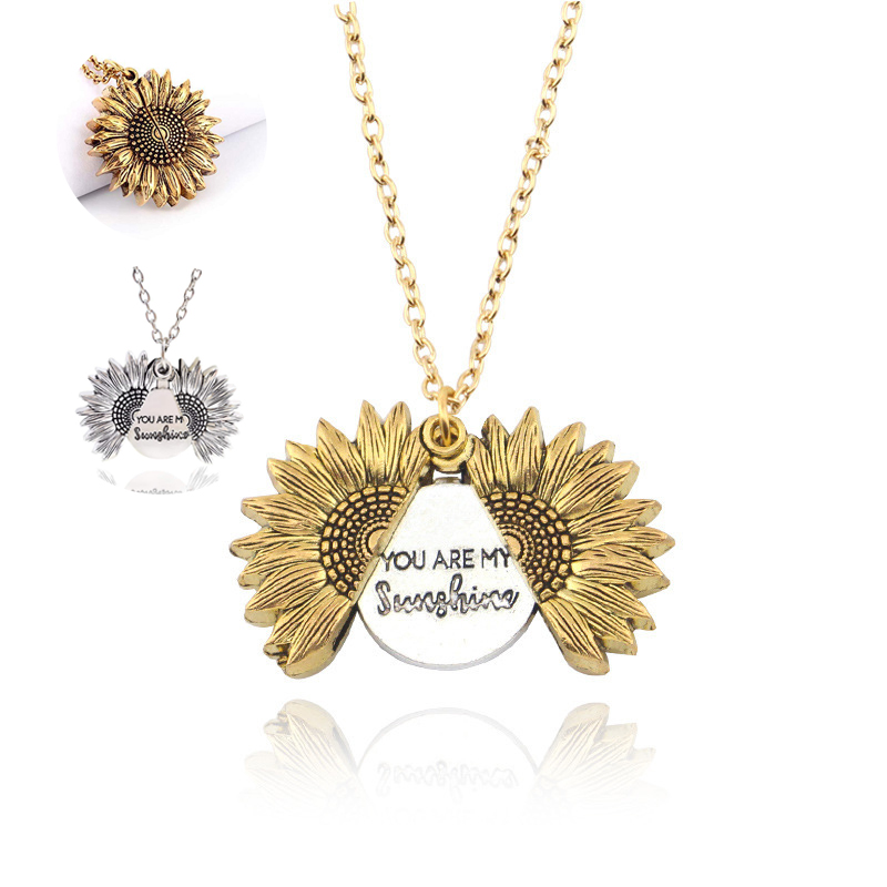 Sunflower Necklace - Elegant and Stylish