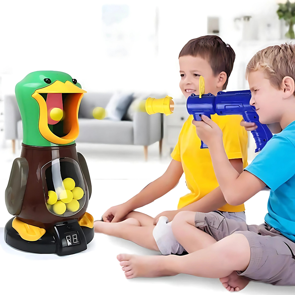 Air-powered Soft Bullet Game