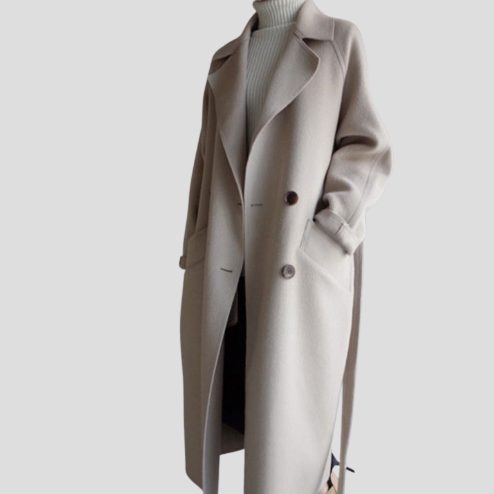 Long Wool Coat for Women