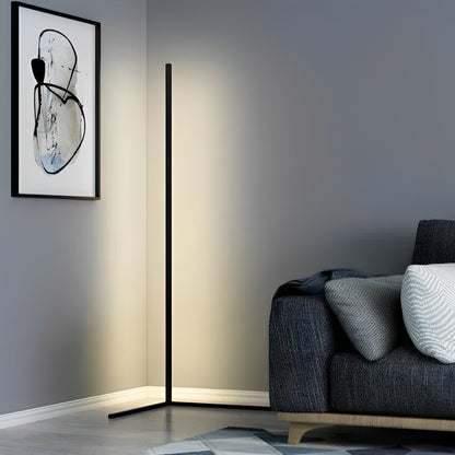 Minimalistinen LED-lattiavalaisin himmennettävällä valolla ja modernilla linjakkaalla muotoilulla