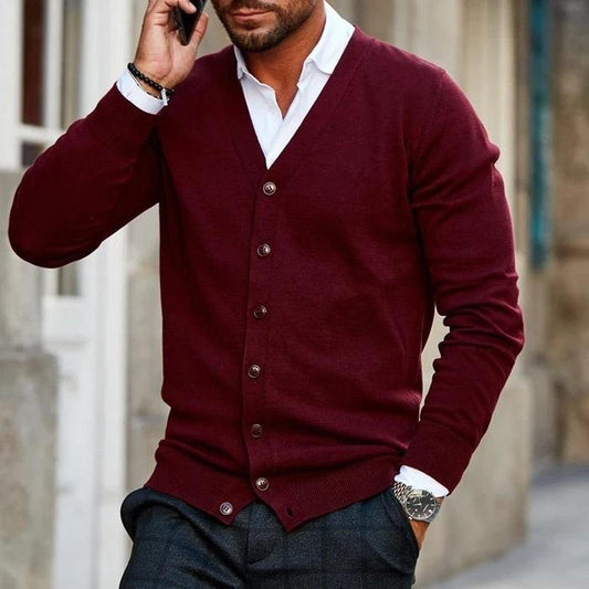 Chaleco casual con botones para hombre - Florentin