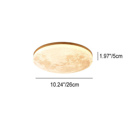 Lámpara de techo LunarGlow – luz de luna relajante para cualquier interior