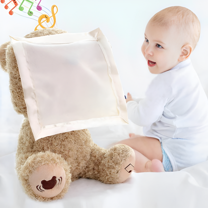 Peek-A-Boo-Teddy - Interdraft Cuddle Toy