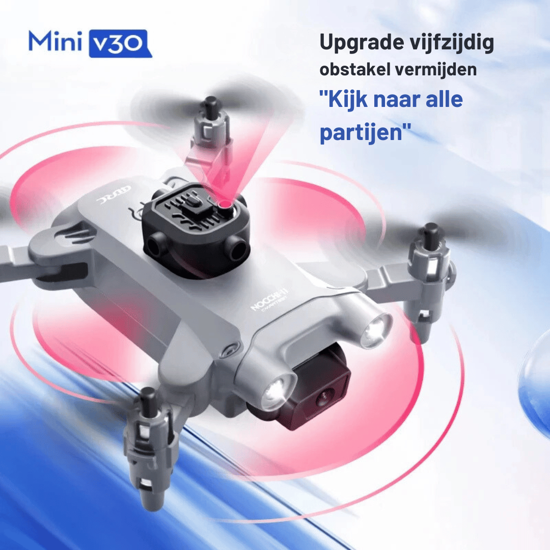 Mini dron V30 - 8K HD - päťstranné vyhýbanie sa prekážkam