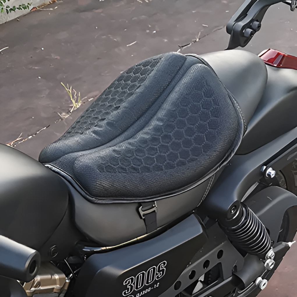 Motorcycle Gel Seat Cushion for Long Distances