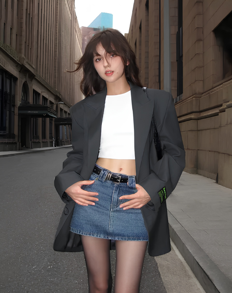 Fay - Classic oversized blazer with a timeless design