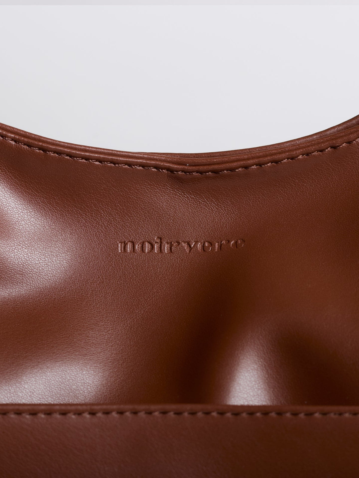 Minimalist Vegan Empty Hobo Shoulder Bag