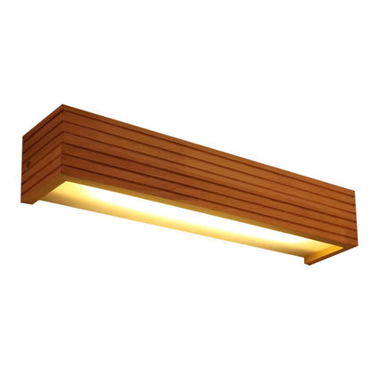 GlowWood - Rechteckige wasserdichte LED-Leuchte