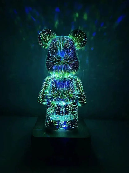 3D Firework Bear Lamp