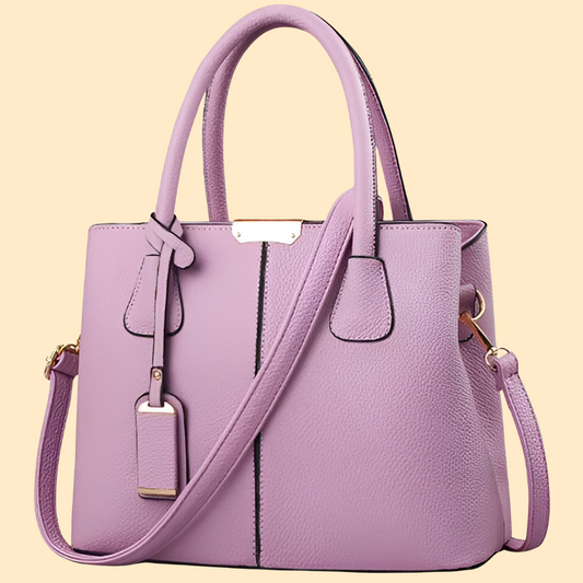 Bolso de cuero elegante para mujer