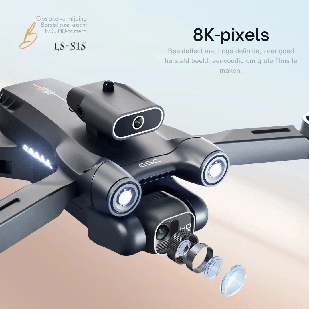 Mini Drone - 8K Camera - Foldable - Obstacle Avoidance