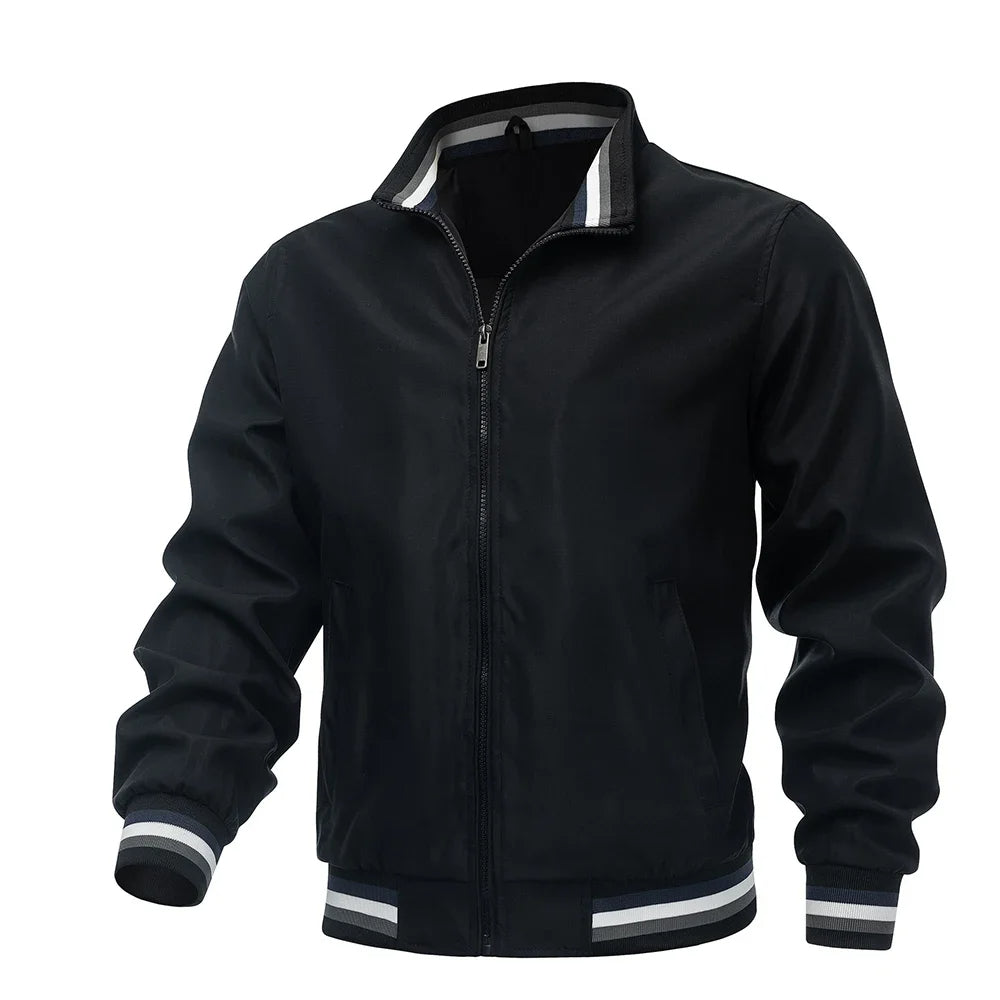 Chaqueta cortavientos elegante para hombre