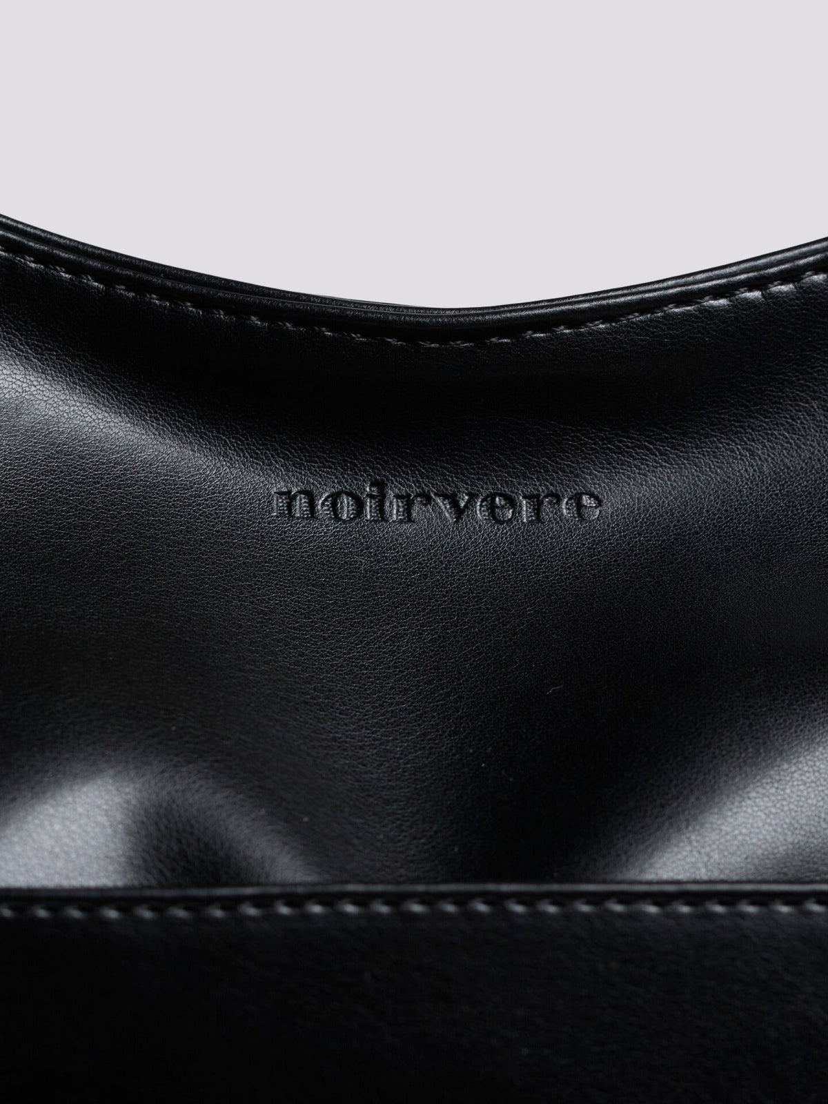 Minimalist Vegan Empty Hobo Shoulder Bag