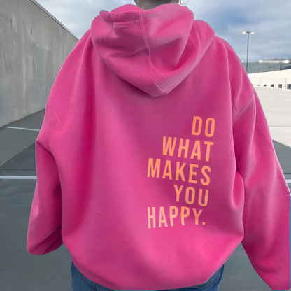 Printed, Comfortable Hoodie with Hood