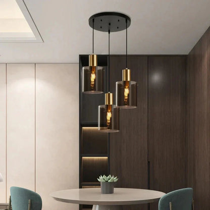 Luxury Glass Pendant Light – Modern Elegance and LED Lighting