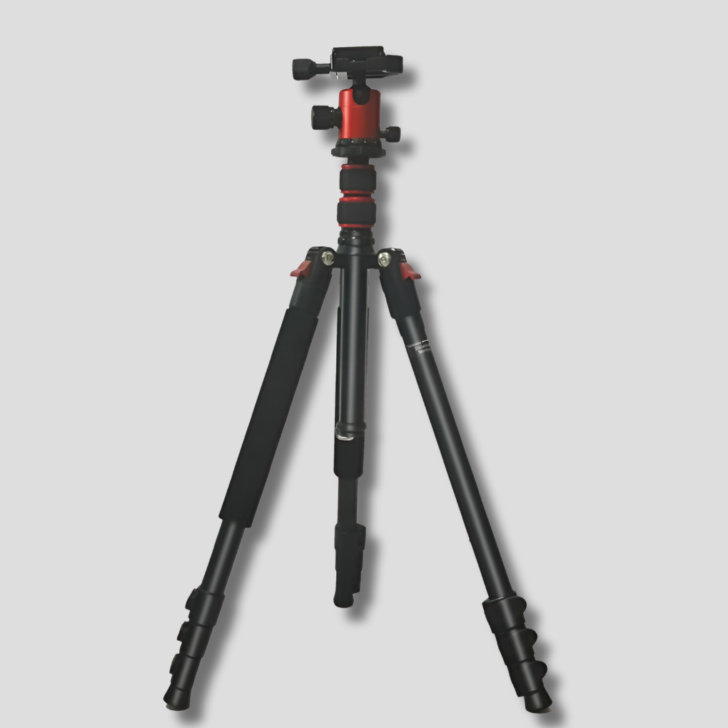 Portable Aluminum Tripod | 67-Inch Height with 360° Panoramic View | Ultralight Travel Tripod for Vlogging and Photography 2
