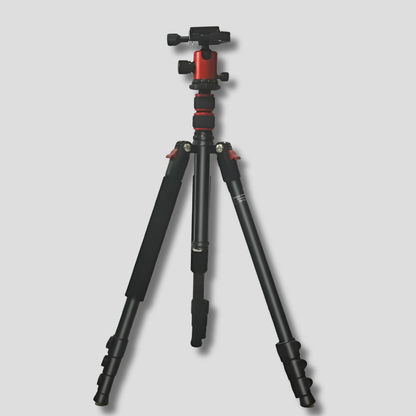 Portable Aluminum Tripod | 67-Inch Height with 360° Panoramic View | Ultralight Travel Tripod for Vlogging and Photography 2
