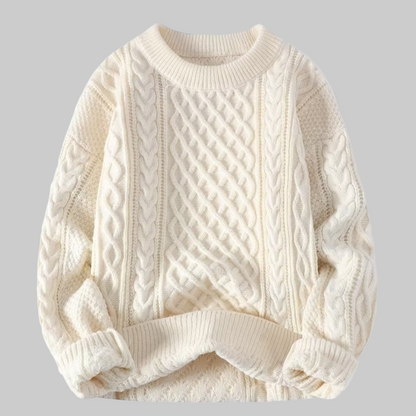Maglione da donna con scollo rotondo – senza tempo e confortevole