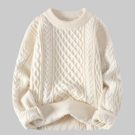 Suéter para mujer con cuello redondo – Atemporal y cómodo
