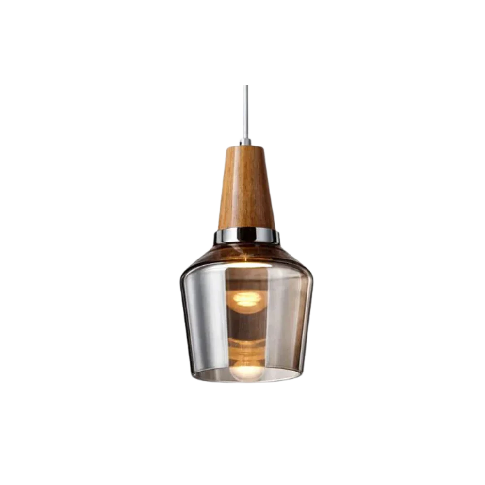 Nordic Glass Chandelier – Modern & Elegant
