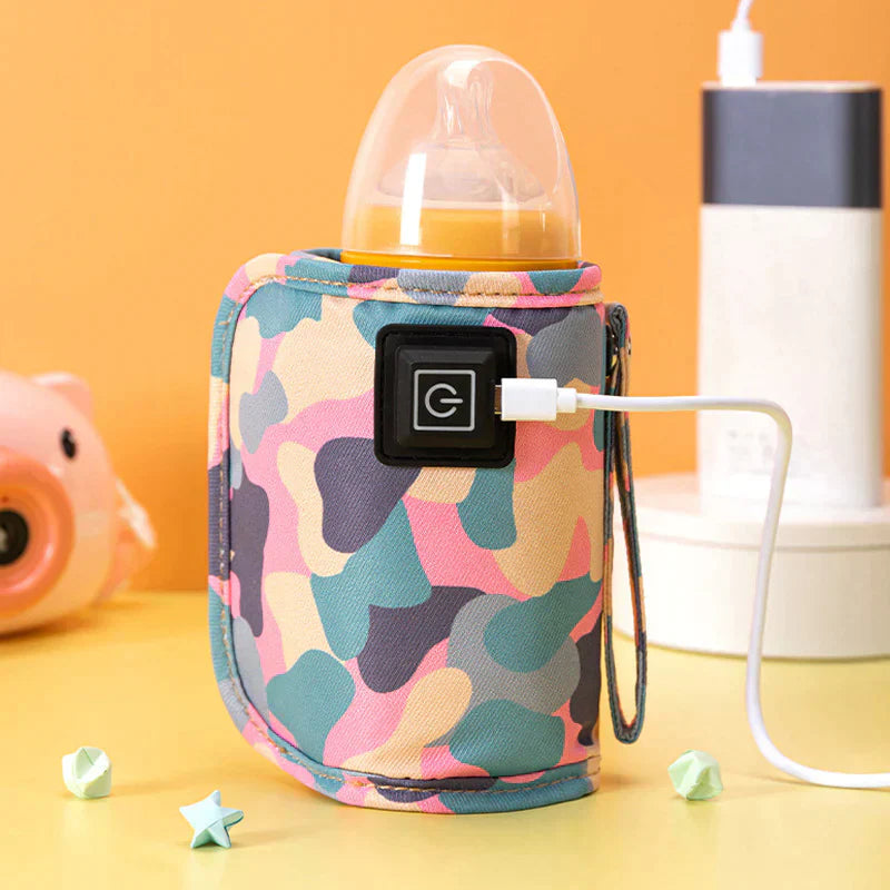 Calientaleche USB portátil - Calienta la leche donde quieras - Práctico y eficiente