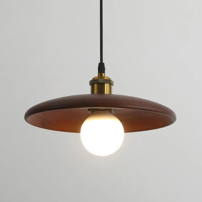 Rustic Wooden Ceiling Lamp for Ambient Lighting