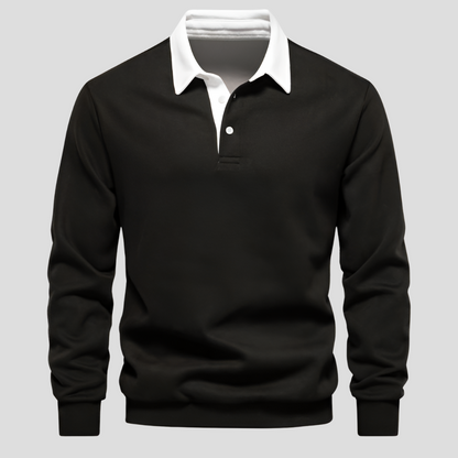 Men's Long Sleeve Polo Shirt
