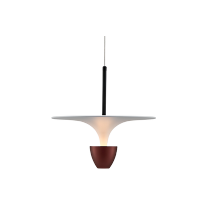 Scandinavian Pendant Lamp with LED and Adjustable Height