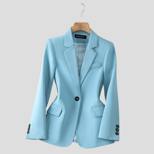 Blazer de un solo botón para mujer