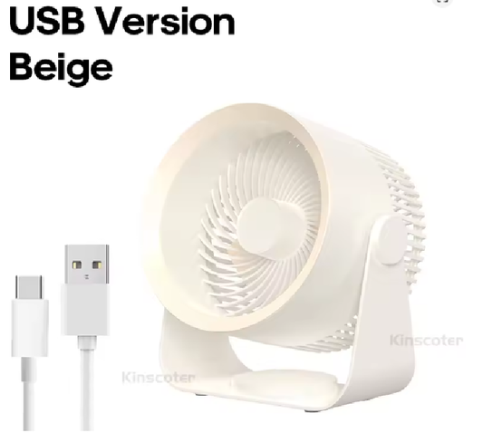 Ventilador multifuncional inalámbrico con batería de 4000 mAh